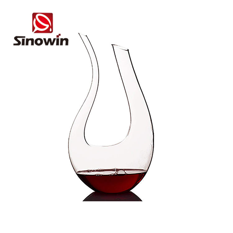 Crystal Hand Made Wine Holds 1800ml Wine Aerator Decanter For Wine Lovers