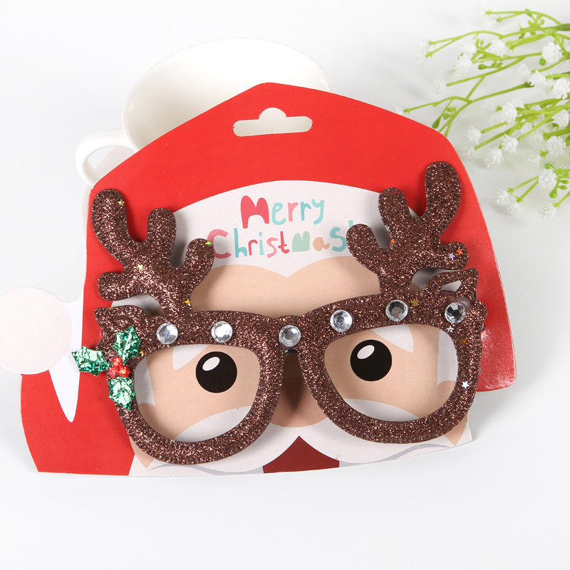 Christmas Glitter Party Glasses