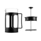 350ml Black Plastic Case Coffee Press High Temperature Resistance Glass Press Coffee Maker French Press