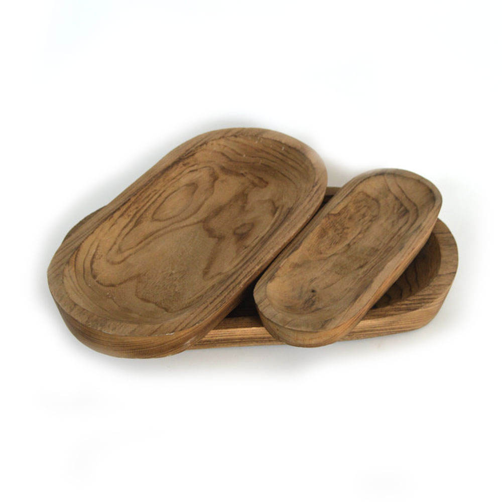 wooden dough bowls wholesale/rustic wood candle tray/coffee table wooden tray wood serving tray