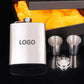 Flask & Double Jigger Gift Set