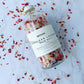 High Quality Bulk Large Bath Salts Himalayan Salt Lavender Jasmine Rose Bath Soak Bath Salts with Flowers