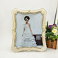 Resin silver edge photo frame pearl photo frame Diamond sparkling frame