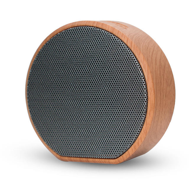 3W Portable Bamboo Bluetooth Small Speaker | Eco-Friendly Wooden Design | Wireless Audio for Mobile Phone | Rechargeable Battery | Compact and Lightweight | High-Quality Sound | Perfect for Travel