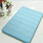 Memory Foam non slip bathroom mat 60x90cm Blue