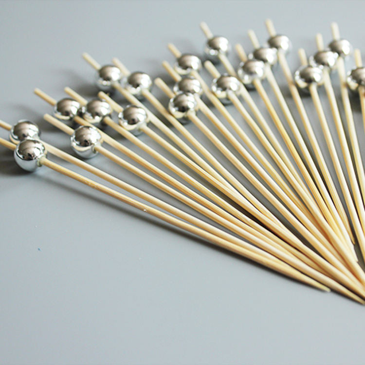 Wholesale Cocktail Picks , Bamboo Cocktail Skewers for Wedding, Birthday and Parties