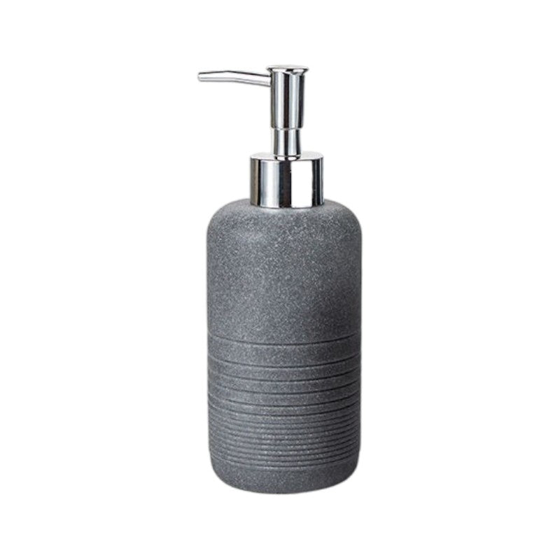 Grey Sandstone Soap Dispenser