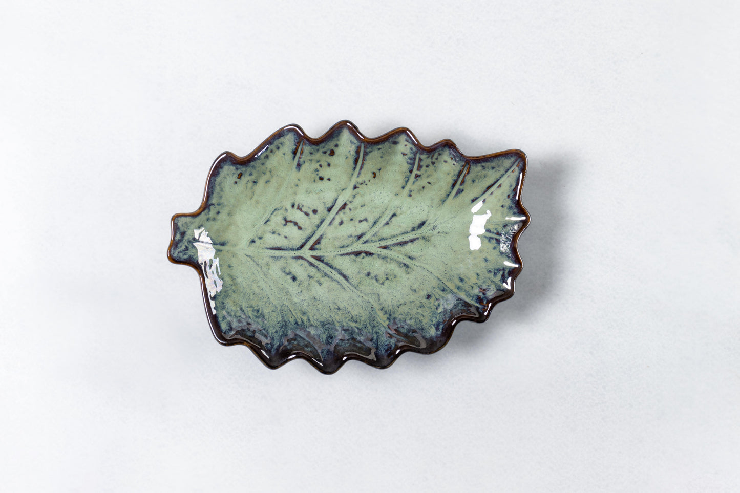 Sea Green 11“leaf plate