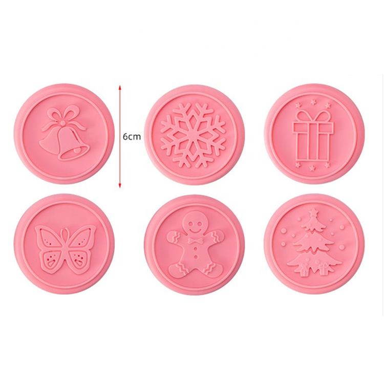 Set of 6 Cookie Stamps