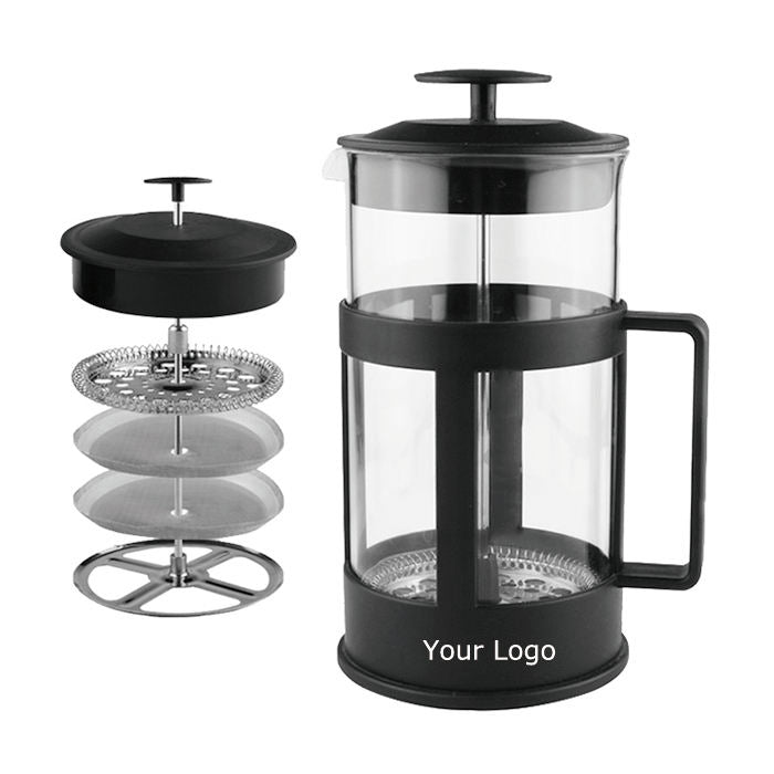 Glass Fench Press Coffee Maker 600ml