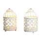 Birdcage Metal Tealight Hanging Birdcage Lantern Vintage Decorative Centerpieces of Wedding & Party Christmas