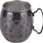 Moscow Mule Barrell Copper Plated Cups Black 500ml