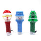 Christmas Santa Claus Glowing Wand Spinning Stick Snowman Santa Christmas Tree Light Up Toys