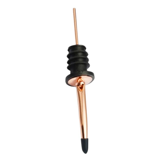 Rose gold oil & wine pourer