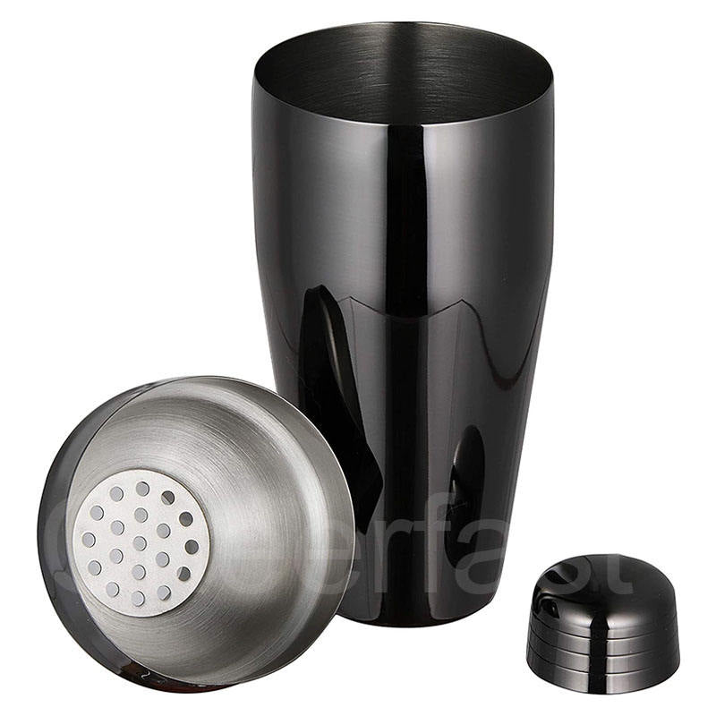 Matt Black 550ml Cocktail Shaker