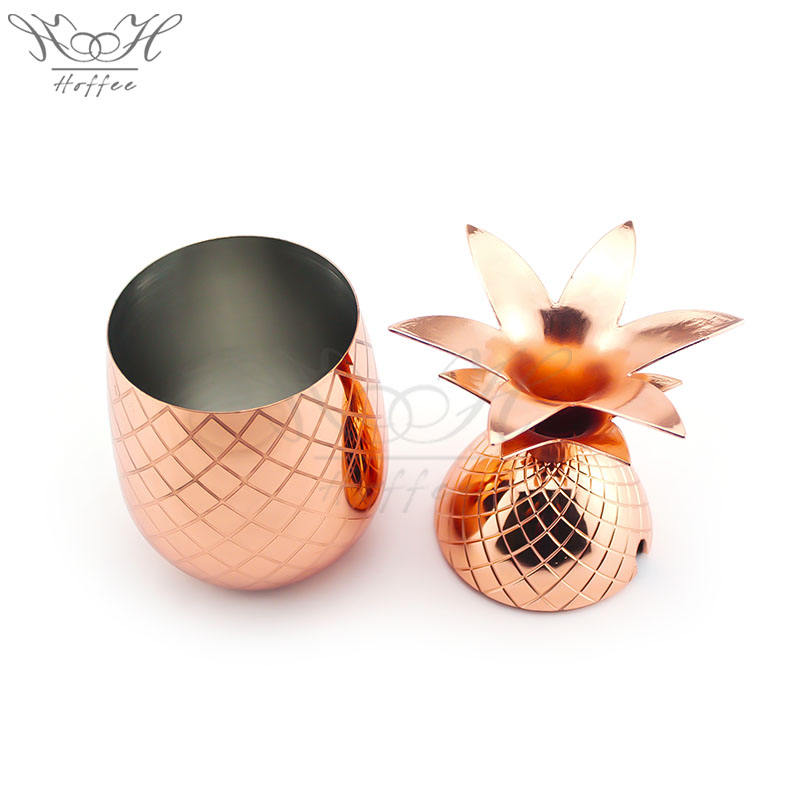 Moscow Mule Pineapple dispenser 500ml Rose Gold