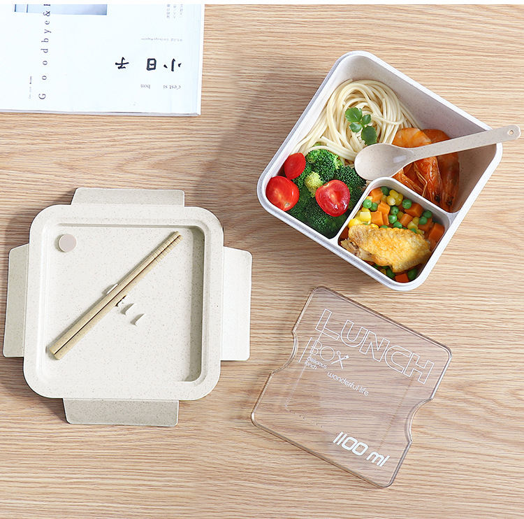 850ml Wheat Lunch Box