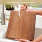 Wood Cutting Board Black Walnut Serving Board with Handle