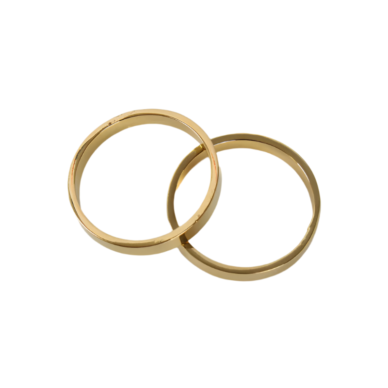 Pastoral Gold Napkin Ring