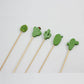 Manufacturer Wholesale Hot Sale High Quality Eco-friendly Fruit Bamboo Skewer Disposable Cocktail Pick