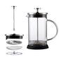 350ml Fully Transparent Glass And 304 Internal Safety Components Perfectly Show The Excellent French Press Coffee Maker