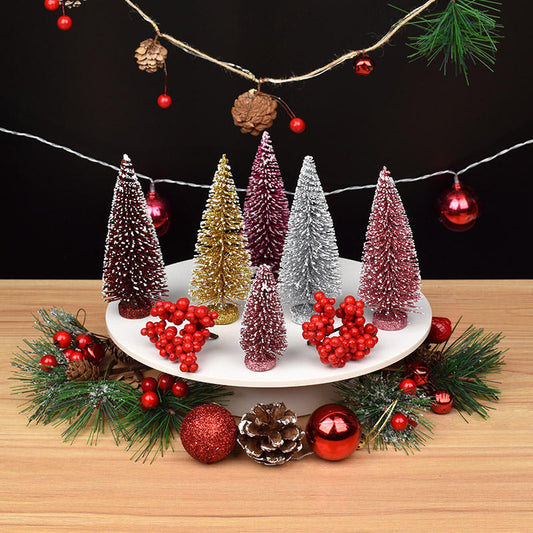 Christmas tree   height:23cm red