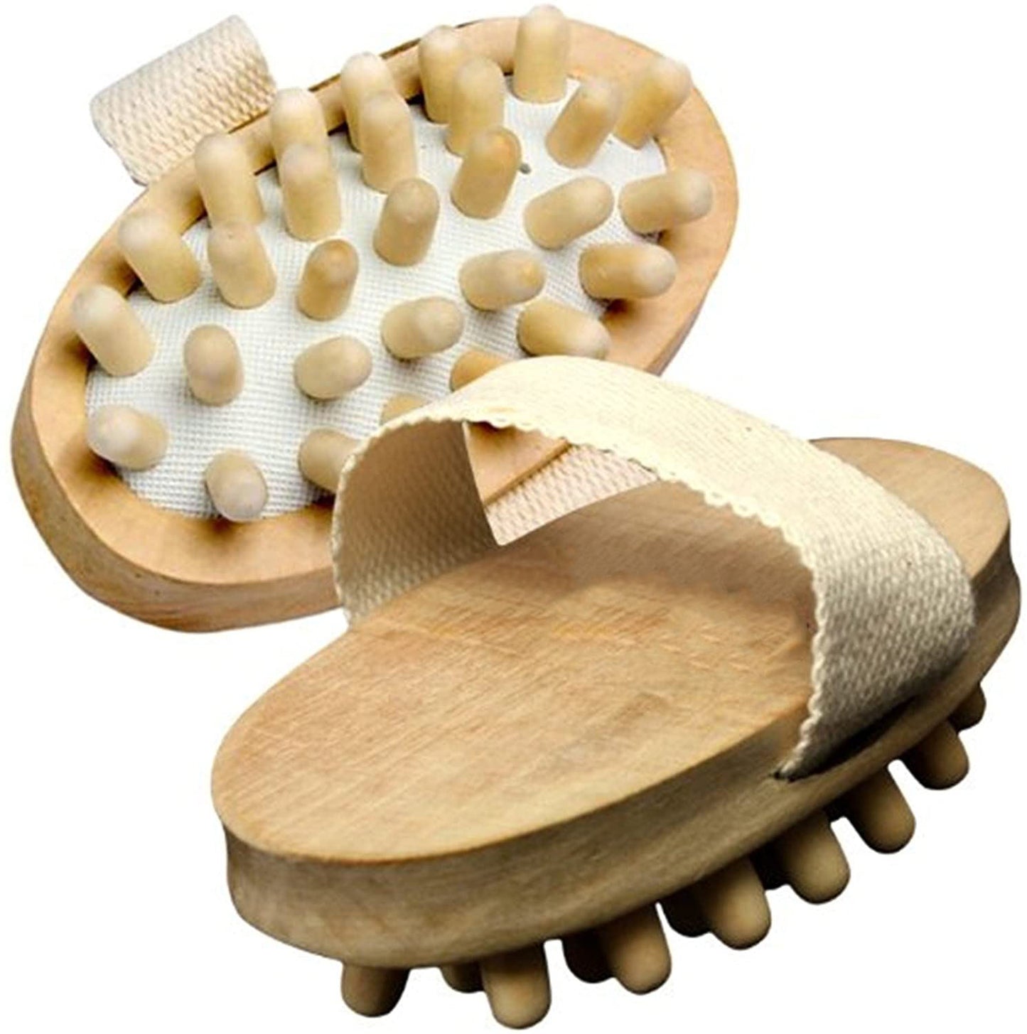 Natural Wood Body Brush Wood Ball Body Bath Massager