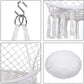 Comfortable Hanging Swing Chair for Relaxation - Indoor/Outdoor Hammock Chair with Cushions for Patio, Garden, and Bedroom - Sturdy and Stylish Lounge Seat