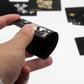 Black Playing Cards Set - Plastic, Gold Silver Black