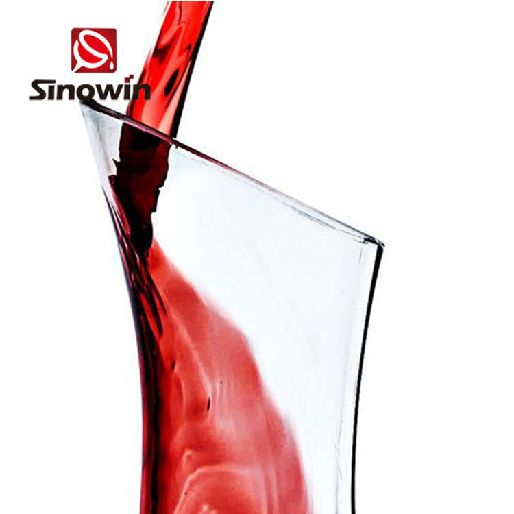 Crystal Hand Made Wine Holds 1800ml Wine Aerator Decanter For Wine Lovers