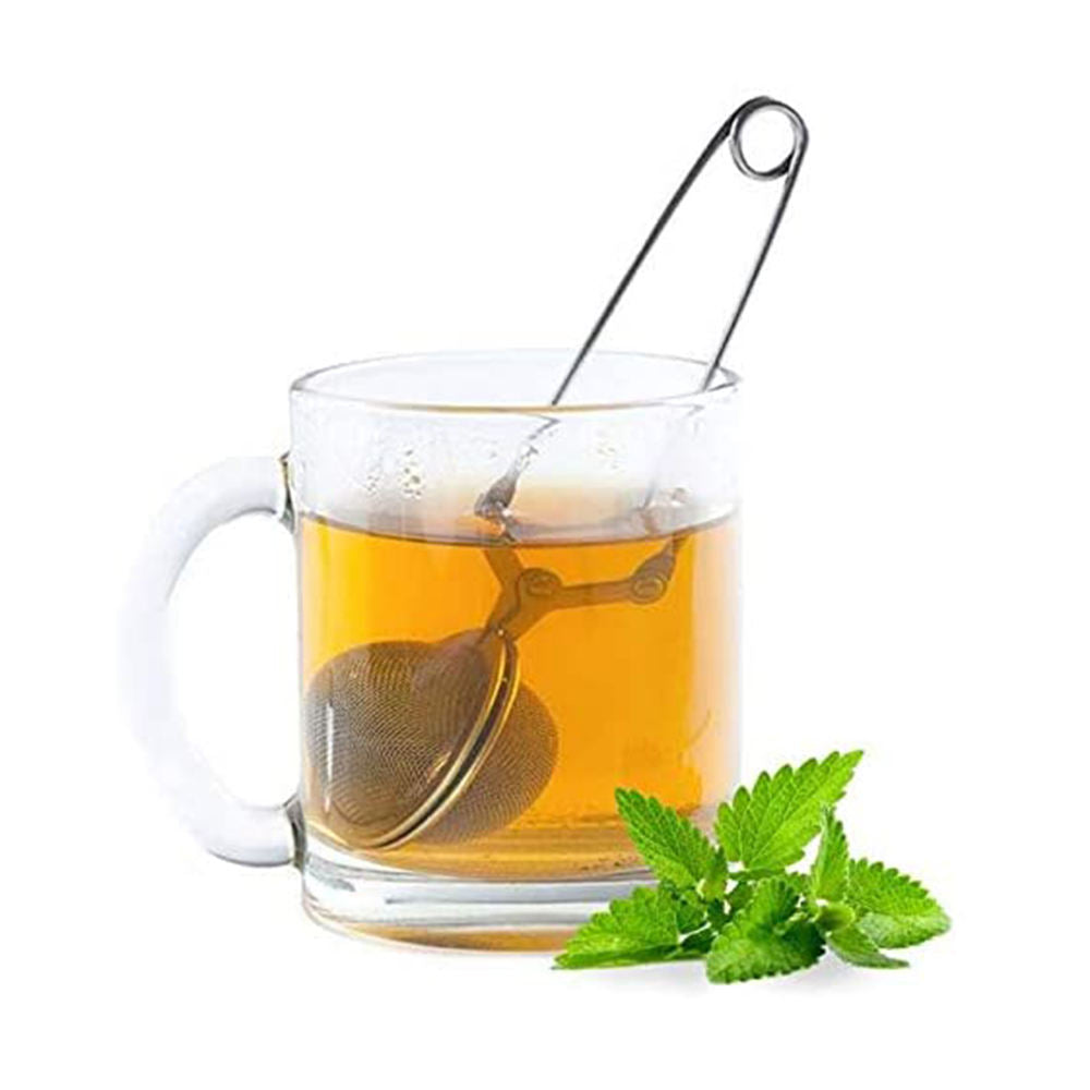 Stainless Steel Mesh Tea Filter Silver