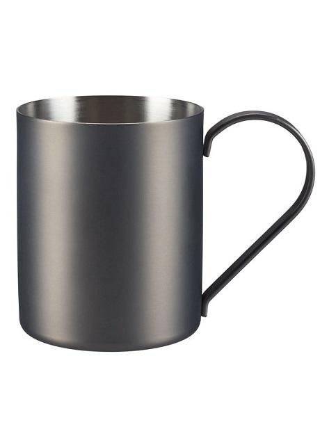 Moscow Mule Barrell Copper Plated Cups Black 500ml