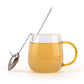 Strawberry Shape Stainless Steel Tea Steeper With Z-Shape Handle Gold