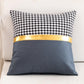 European Style Solid Plaid Cushions