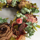 Chrysanthemum pumpkin Berry Maple Leaf Wreath?43CM