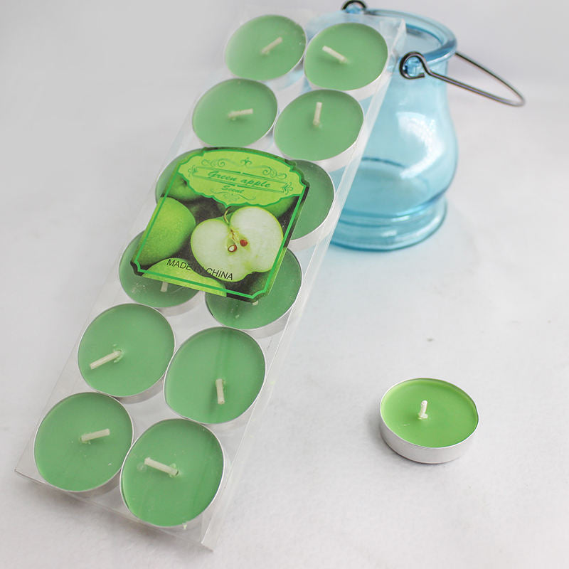 Tealight Candle 12 pack Green