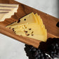 Acacia Wooden Cutting Board Wood Board Serving Tray for Bread and Cheese with Handle