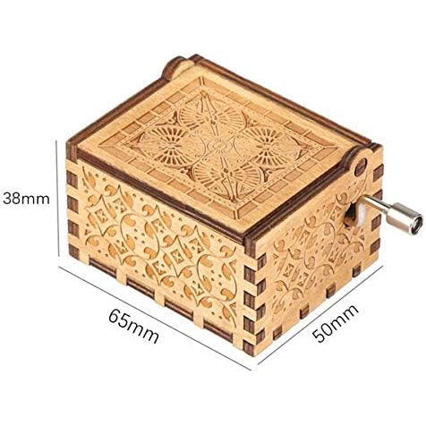 Queen Theme Wooden music box 65*51*42mm