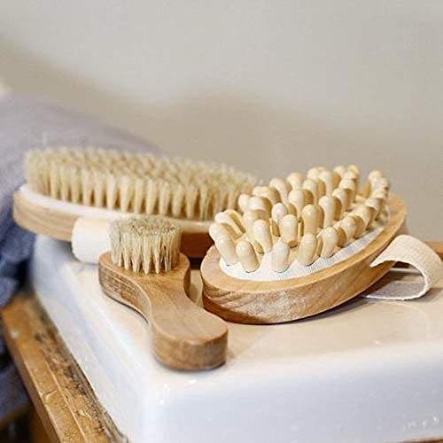 Natural Wood Body Brush Wood Ball Body Bath Massager