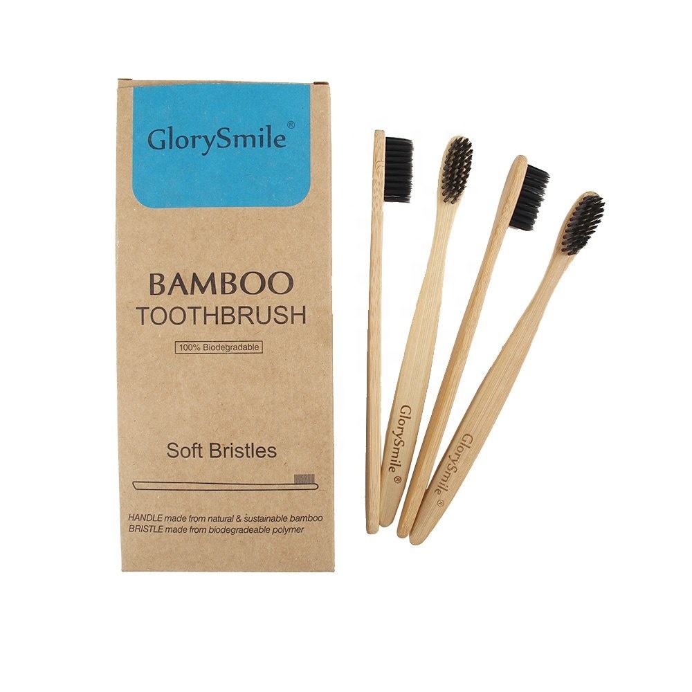 Biodegradable Eco Wood Bamboo Charcoal Toothbrush