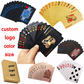 Gold Playing Cards - Premium Plastic, Gold Silver Black, Entertainment Deck