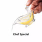 Crystal Citrus Transparent Lemon Squeezer