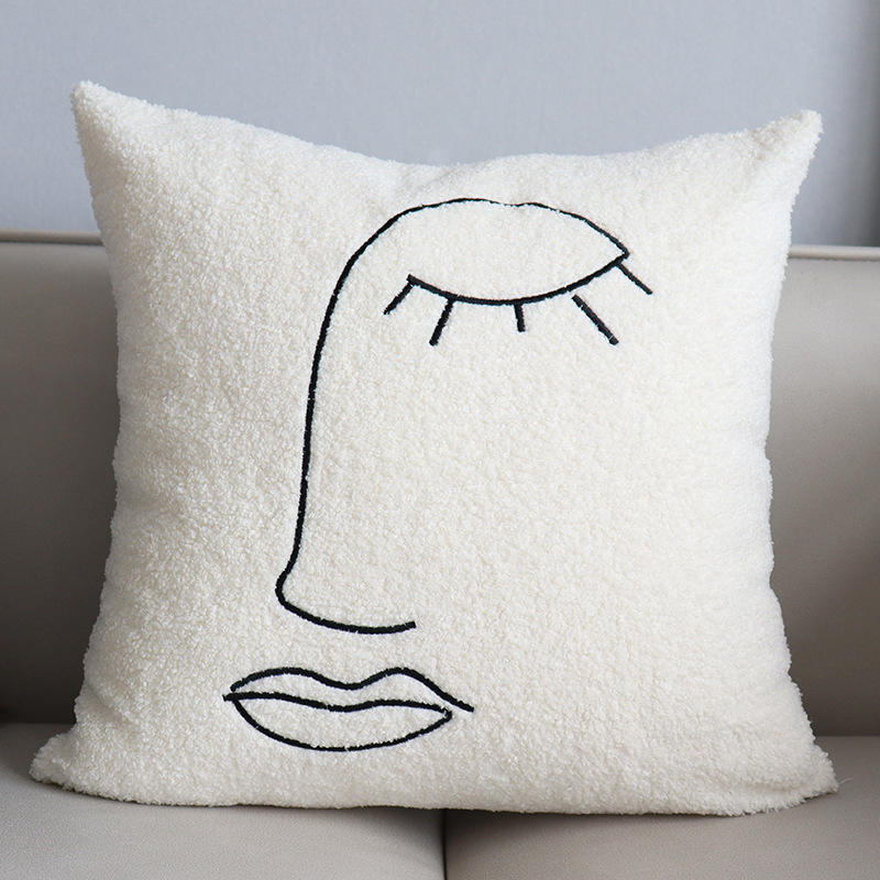 Tufted Picasso cushions