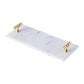 Marble Soap Draining Tray Supplies Bathroom Decor Shower Trays
