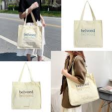 Environmental protection bag Korean embroidery letter gradient canvas bag large capacity travel shopping bag