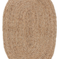 Mirchi Oval Jute Rug – Handwoven 60x90CM | Natural Fiber, Eco-Friendly Design | Lightweight & Durable | Perfect for Living Rooms, Bedrooms, and Entryways | Versatile, Sustainable Home Decor