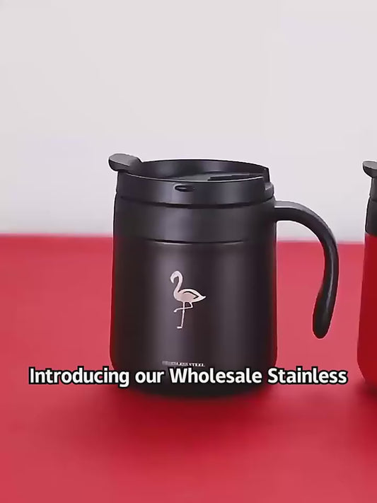 350ml Sustainable Coffee Companion Re-usable coffee mugs Black