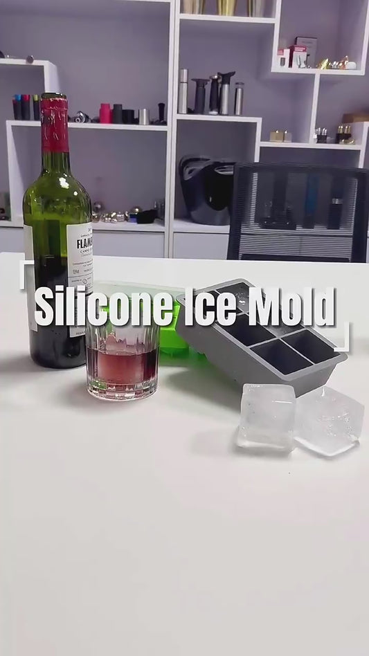 Custom Round Ice Cube Trays Set Of 2 Portable Silicone Ice Ball Maker For Cocktails & Bourbon Reusable & Bpa Free