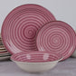 Harmony in Hues 18pcs handpainted dinnerware sets Multicoloured