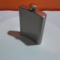 Silver Mini Hip Flask - Vintage Design, 304 Stainless Steel, 1 to 18oz Capacity